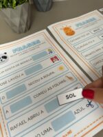 Complete as frases - recorte e cole