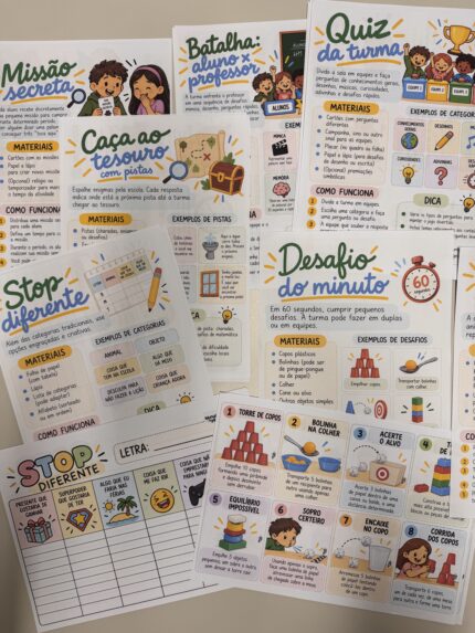Brincadeiras para semana das crianças