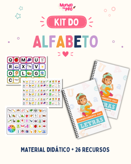 KIT DO ALFABETO